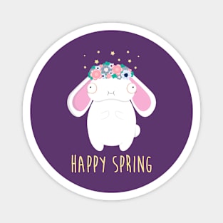 Spring bunny Magnet